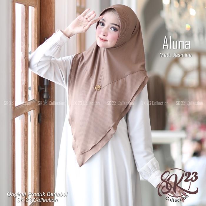 Jilbab Instan Aluna ORI Sk23 Collection