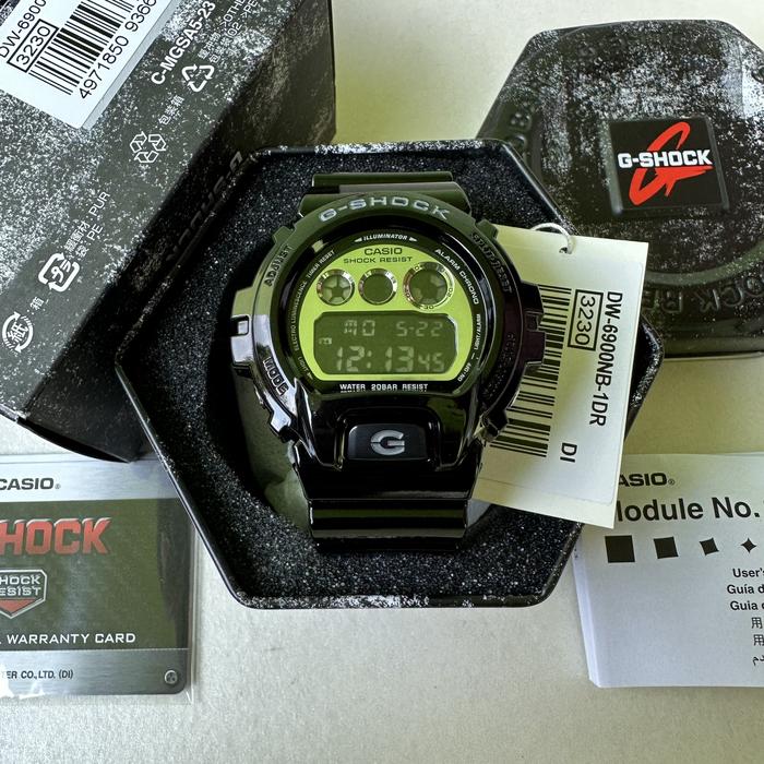 G shock dw 6900nb gshock dw-6900nb-1dr gshock dw6900 original New