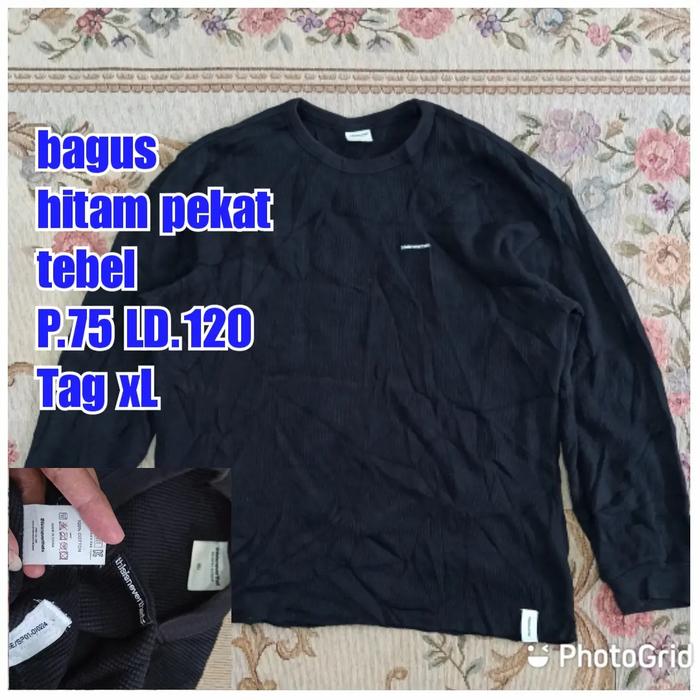 kaos sweater panjang long sleeve thisisneverthat tebel