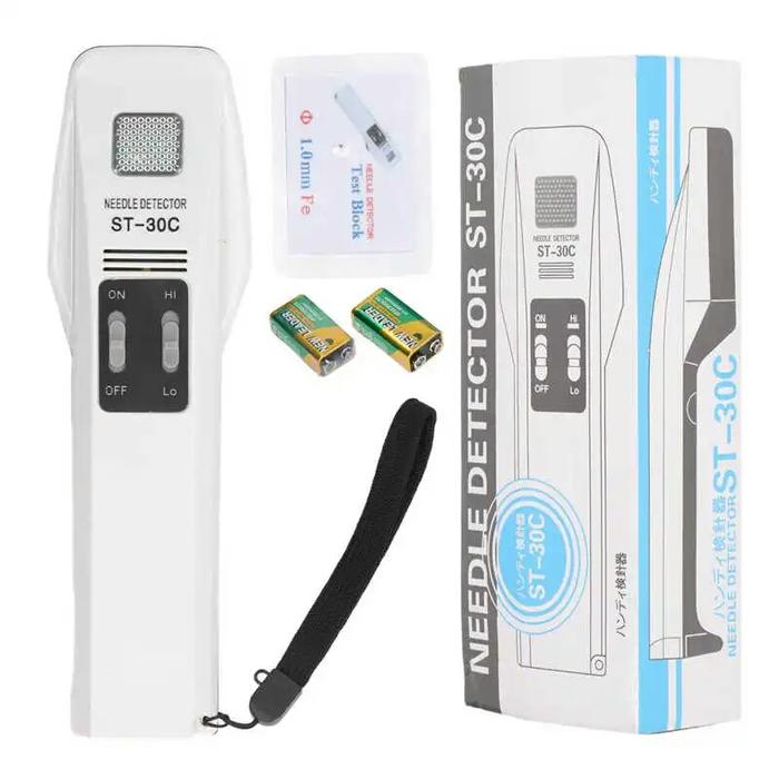 ST-30C Handheld Metal Detector hand held Needle detecting device food