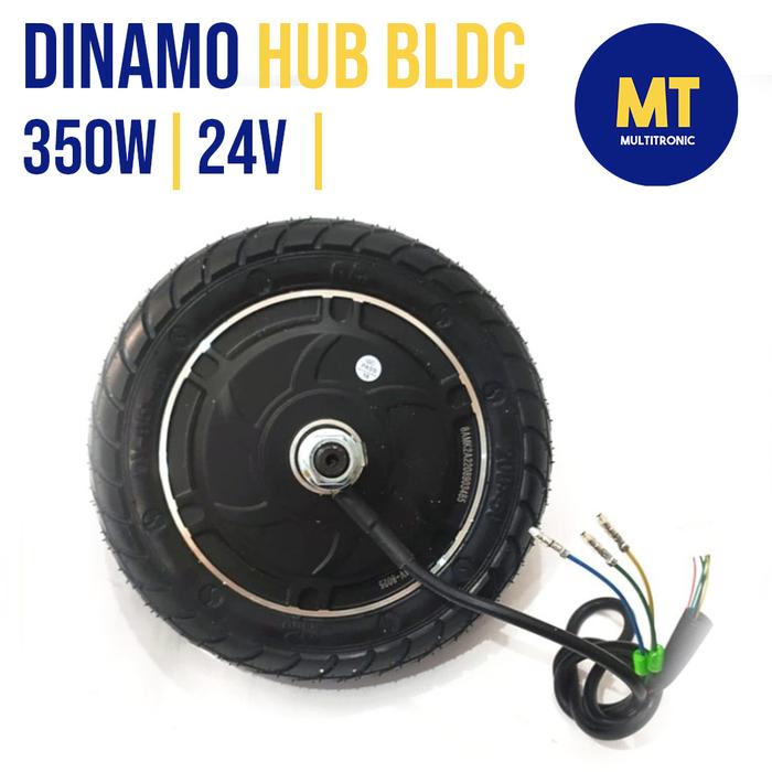 Dinamo motor HUB BLDC 350W  24V 8 inch scooter (7178)
