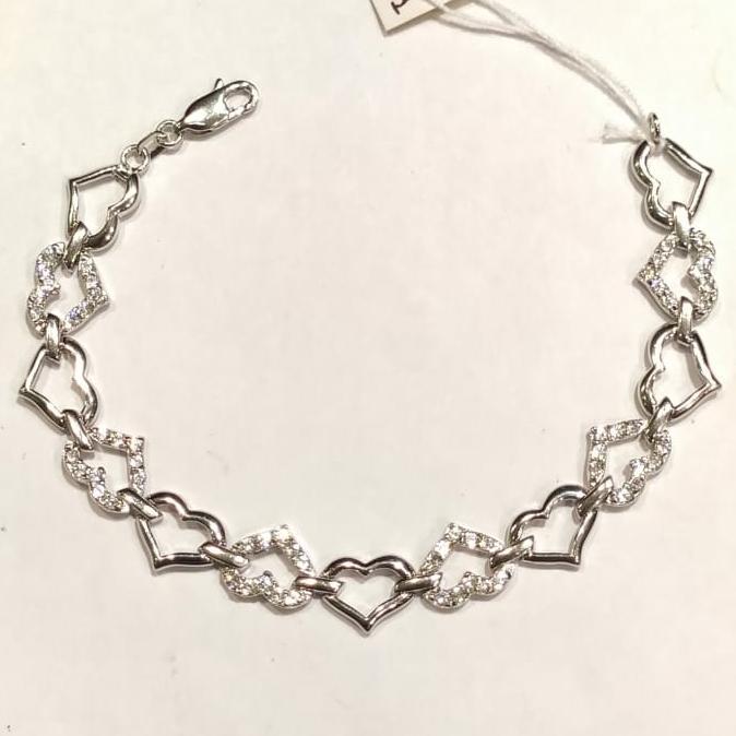 Gelang Love Emas Putih 750