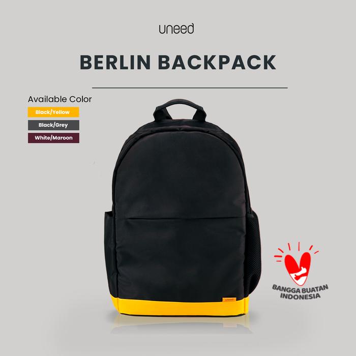 UNEED Tas Ransel Tas Laptop Berlin Backpack - UNB122