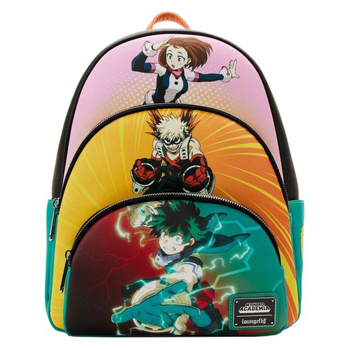 Loung3fly My Hero Academia Triple Pocket Scene Backpack