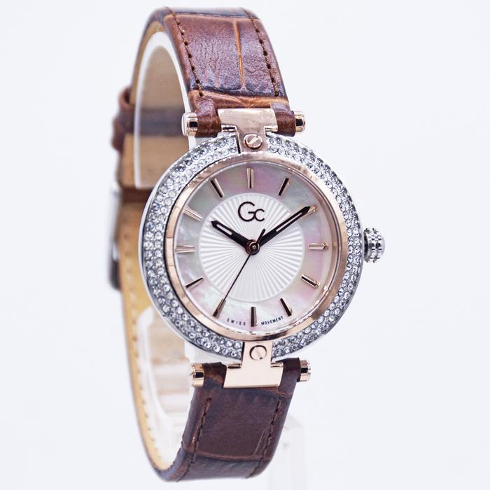 GUESS COLLECTION GC Z22004L1MF Jam Tangan Wanita Kulit Original