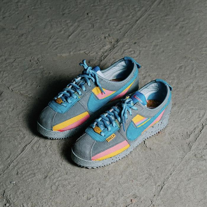 Nike Cortez x Union LA Grey Blue