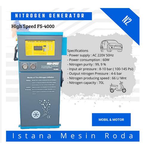 Mesin Nitrogen FS4000 CM mobil dan motorr