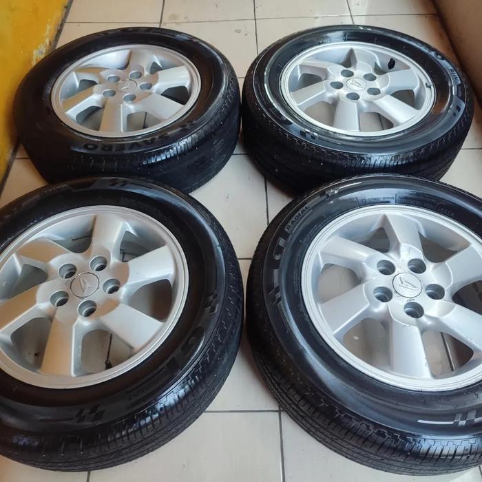 velg oem std terios ring 16 pcd 5x114,3 R16 rush innova velg saja x4