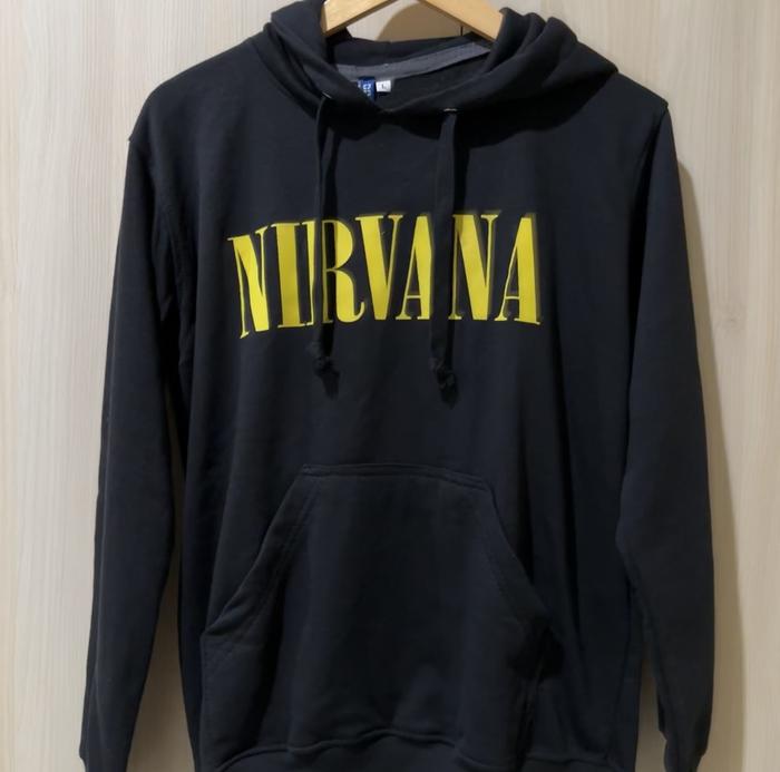 Hoodie H&M Nirvana Original