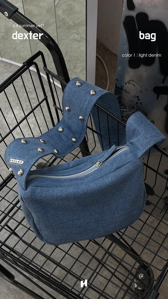 HAYLAY Dexter Bag in Light Denim