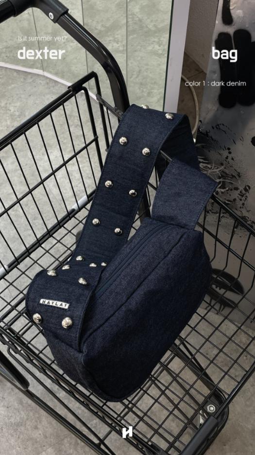 HAYLAY Dexter Bag in Dark Denim