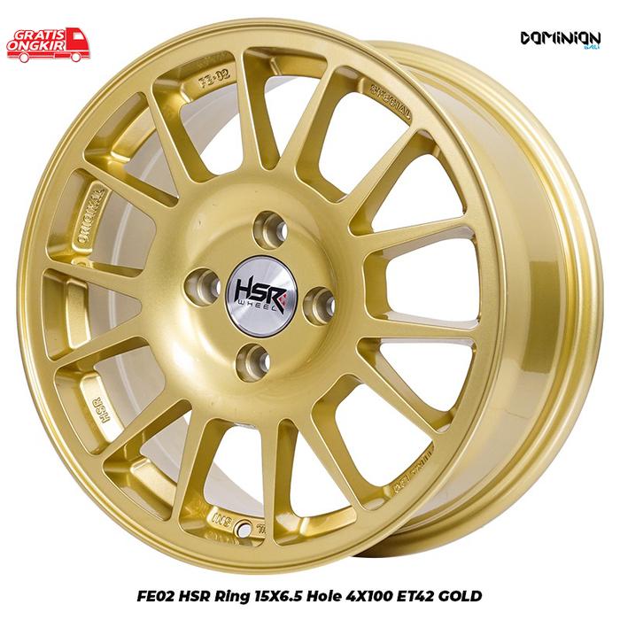 VELG RACING RALLY BRIO AGYA R15 PCD 4X100 DENPASAR-ORIGINAL HSR