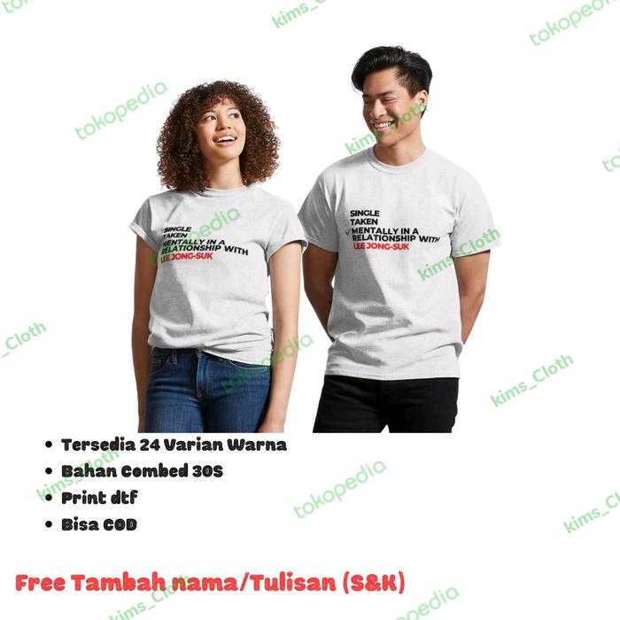 BAJU KAOS LEE JONG SUK 05 - KAOS CUSTOM - KAOS ANAK - KAOS DEWASA