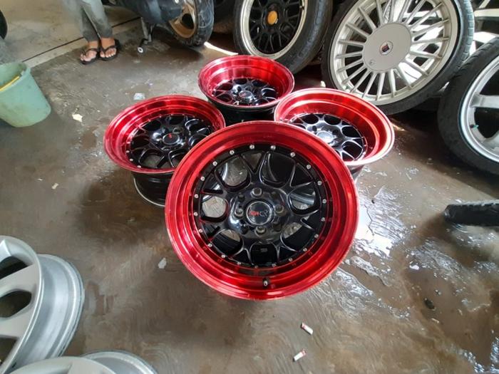 VELG MOBIL SECOND RING 15 NUMERO HSR R15X8/9 8X100/114 ET30/20