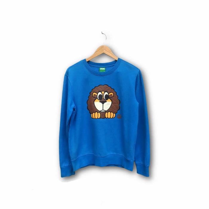 Crewneck 3QR Lion Blue