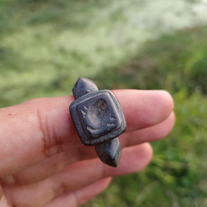 cincin kode sandi kuno estimasi Majapahit