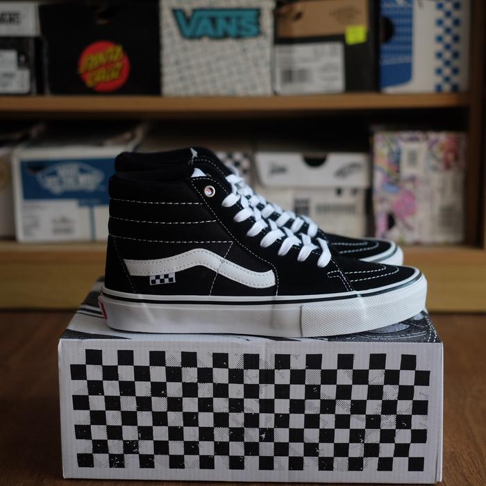 Vans Sk8hi Pro Skateboarding BW