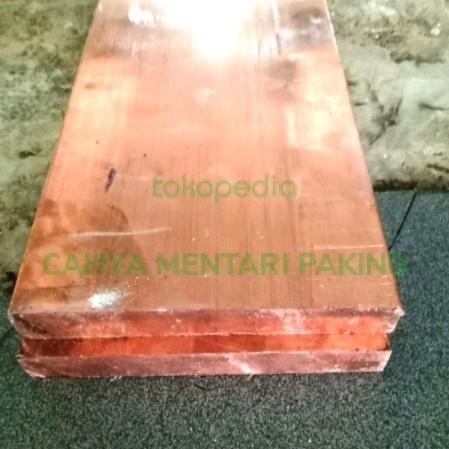 plat tembaga busbar/strip 4 mm x 20mm x 1 meter