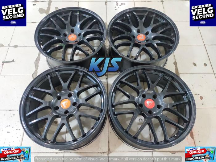 VELG MOBIL SECOND MODEL HRE R20X8,5/9,5 5x120ET35BLACK