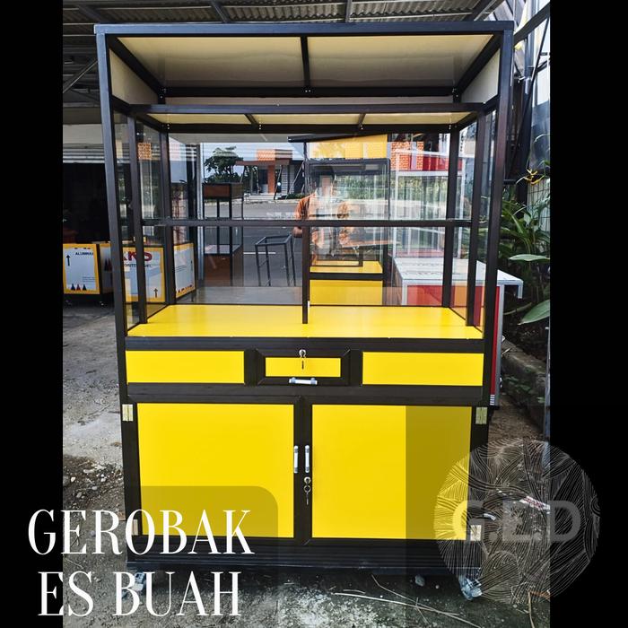 gerobak es buah/jeruk peras