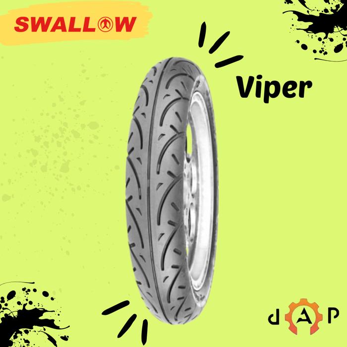BAN SWALLOW VIPER 70/90-14 TUBELESS BAN MOTOR MIO, FINO, XEON