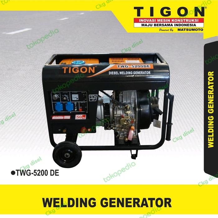 MESIN LAS WELDING MACHINE TIGON TWG-5200DE