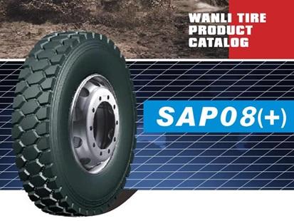 Ban Truk Tambang WANLI SAP08(+) 1200R24 1200 R24 12.00R24 SET