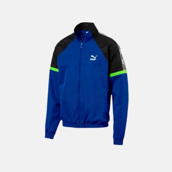 JAKET PUMA XTG WOVEN JACKET-BLUE ORIGINAL AUTHENTiC