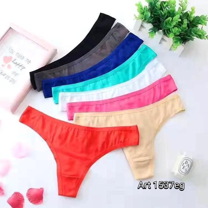 G String Sexy Celana Dalam Wanita CD Renda Transparan Premium Import