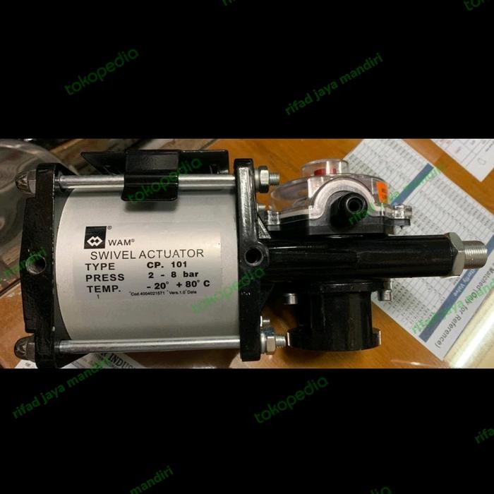 swivel actuator semen pneumatic cemen