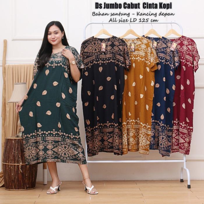 Grosir Daster Jumbo Murah Motif Kopi Kombinasi