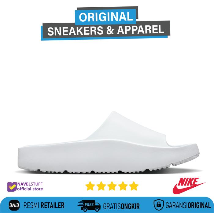 NIKE Jordan HEX Slide Off White/Off White Original Resmi BNIB