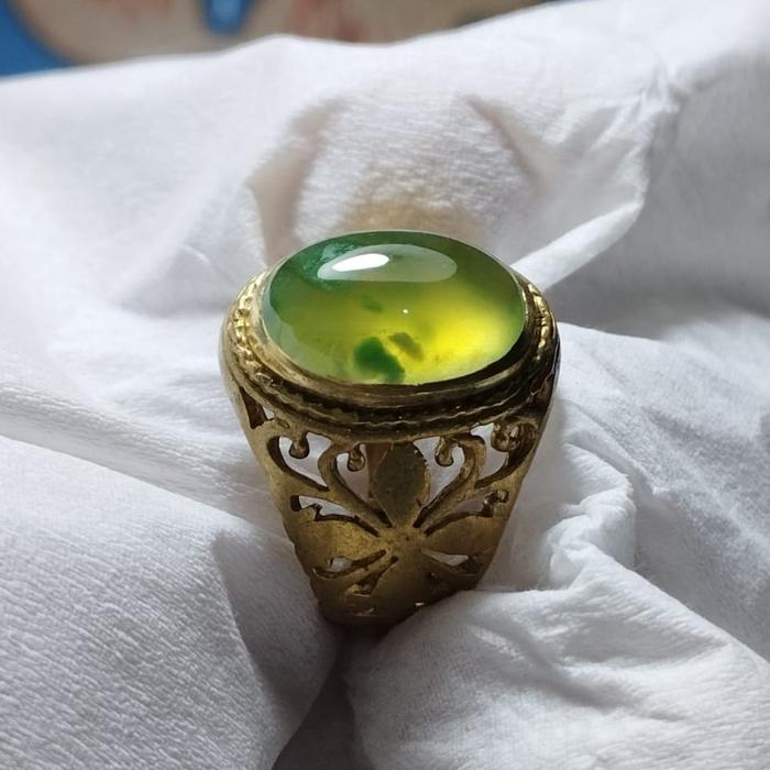 batu cincin sungai dareh kumbang jati keristal original