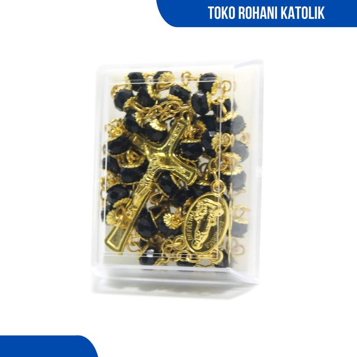 ROSARIO CEKO CANGKANG EMAS / ROSARIO KALUNG KATOLIK / ROSARIO KATOLIK