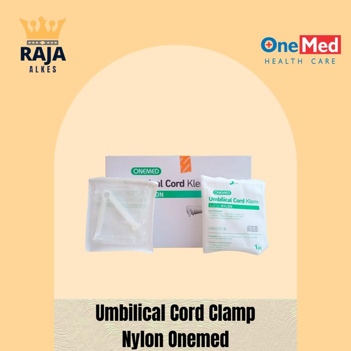 Per Pcs Umbilical Cord Clamp ONEMED Nylon Umbilical Cord Klem Nylon
