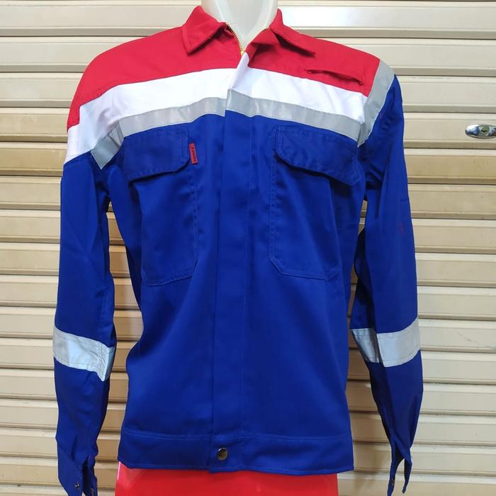 Produk Asli Baju Atasan Pertamina Promo / Seragam Kerja Pertamina