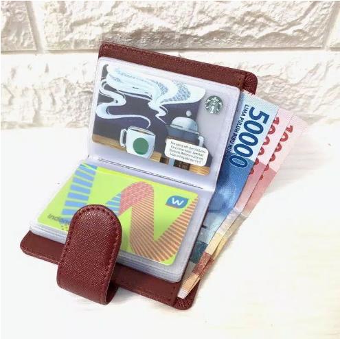 Dompet Simpan Kartu ATM Identitas Wadah Uang Sim Slot Banyak