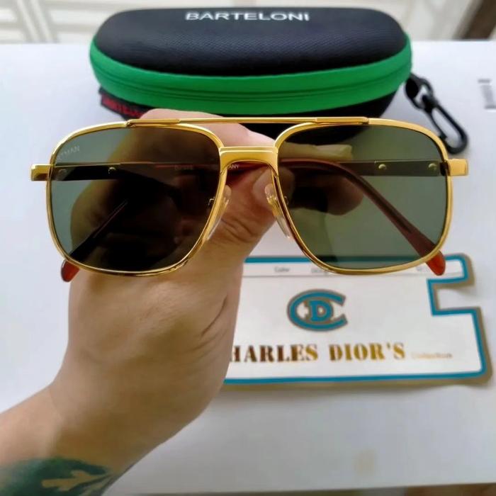 Vintage Sunglasses 80s Brand: DIOR'S Original made in Germany nos