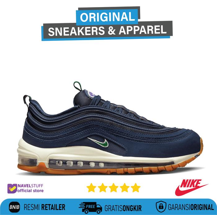 NIKE Air Max 97 QS Obsidian Gorge Green Midnight Navy Sail Original
