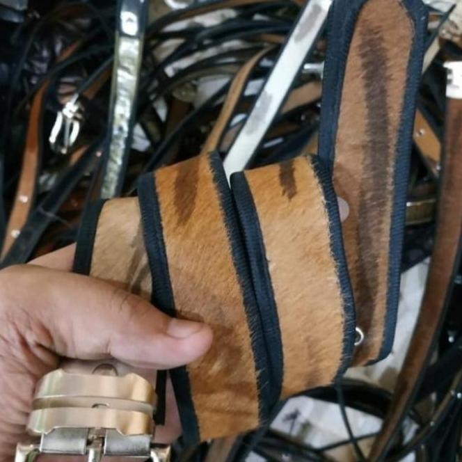 TERPOPULER [BISA BAYAR DITEMPAT] SABUK KULIT MACAN RAJAH KODE 1187