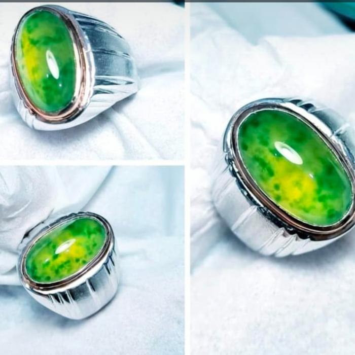 cincin batu sungai dareh ring perak original aceh