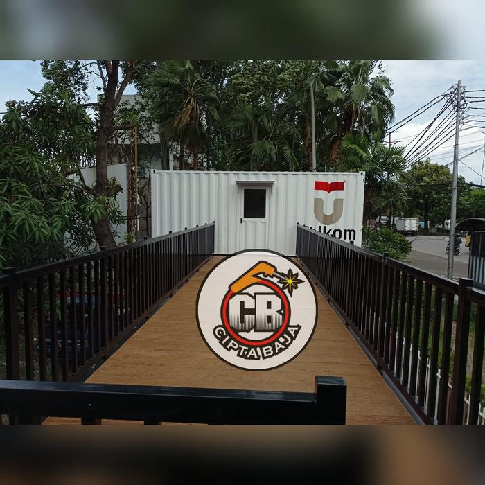 booth container custom 20 feet