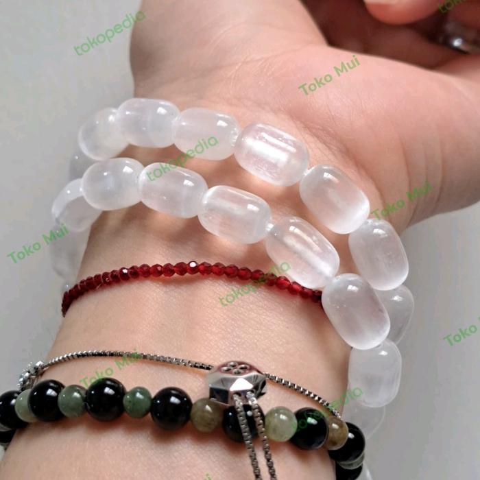 Gelang Gypsum Selenite Stone