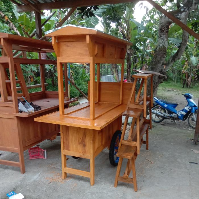 Gerobak angkringan mini