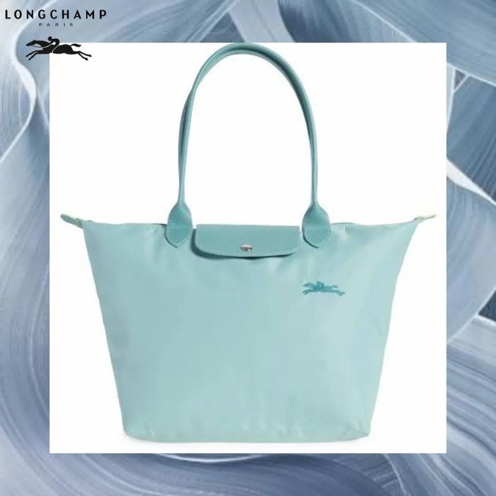 LONGCHAMP LE PLIAGE GREEN SMALL LONG HANDLE (SLH)