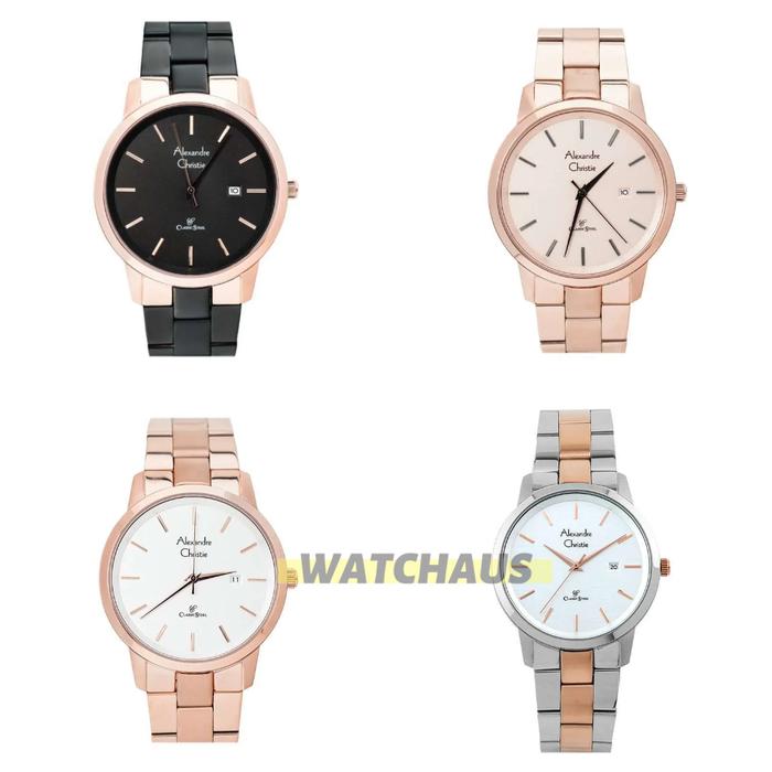 JAM TANGAN PRIA ALEXANDRE CHRISTIE AC 8645 AC8645 STAINLESS STEEL