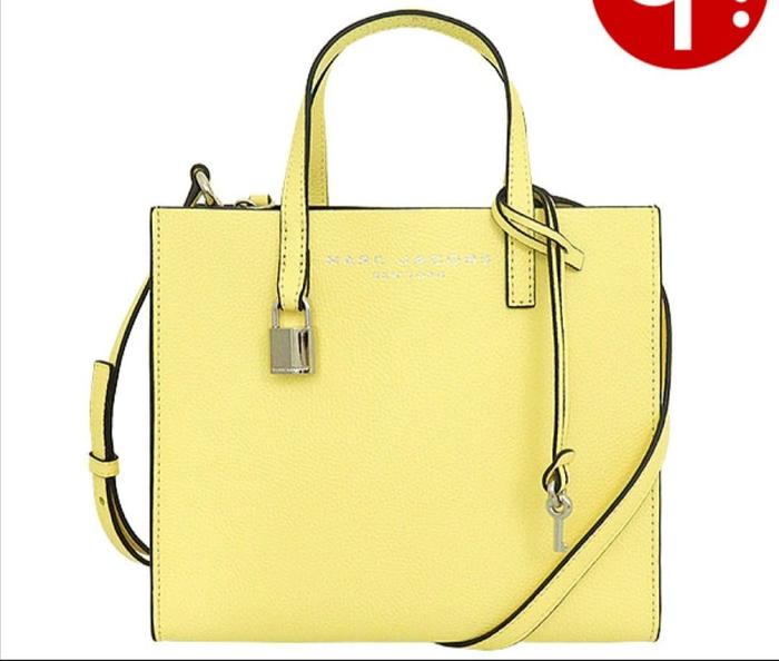 Marc Jacobs Mini Grind Tote Bag Hot Spot M0015685 French Vanilla