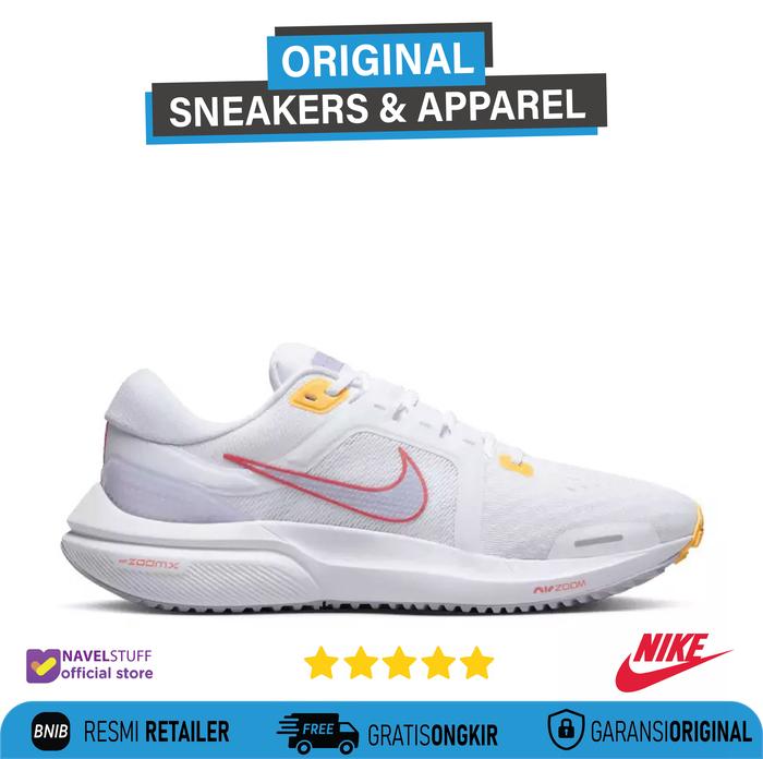 NIKE Air Zoom Vomero 16 White/Oxygen Purple/Sea Coral/Topaz Gold BNIB
