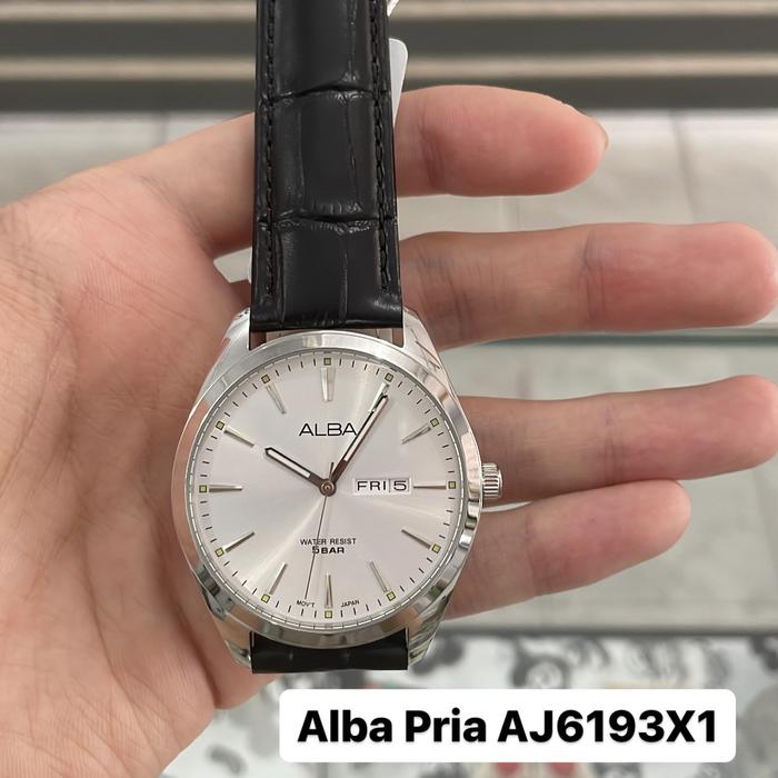 Jam Tangan Alba Pria AJ6193 AJ6193X1 Original
