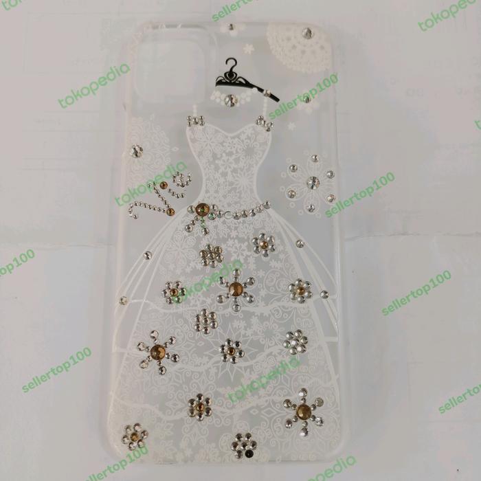 CASE MODEL BARU MILENIAL IPHONE 11 PROMAX GAUN DIAMOND